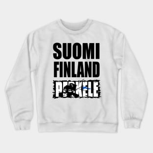 Suomi Finland Perkele Crewneck Sweatshirt